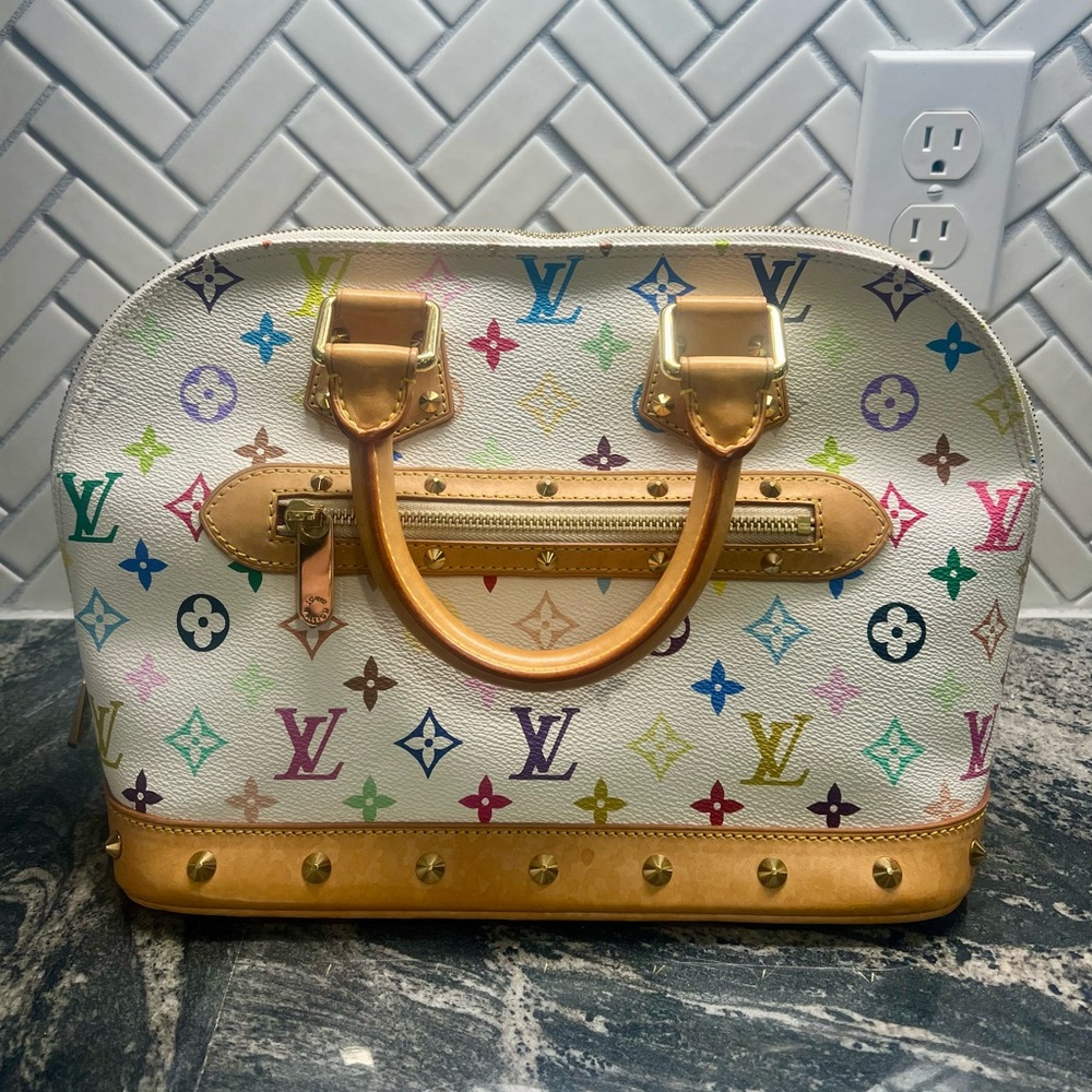 COPY - Pre-loved authentic Louis Vuitton Monogram Multicolor Alma PM